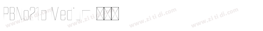 RBNo21b Medium字体转换